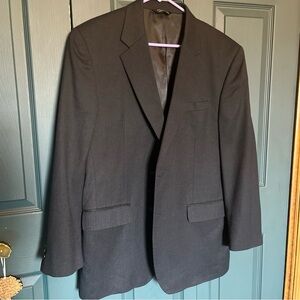 Jos. A. Banks Men’s Sport coat Jacket 44R Lined Wool/cashmere Navy Two Button